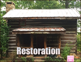 Historic Log Cabin Restoration  Westlake, Ohio
